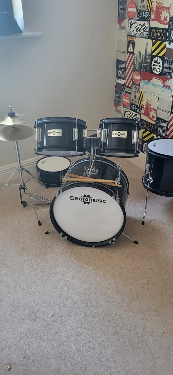 Kids Drum Set - Image 3