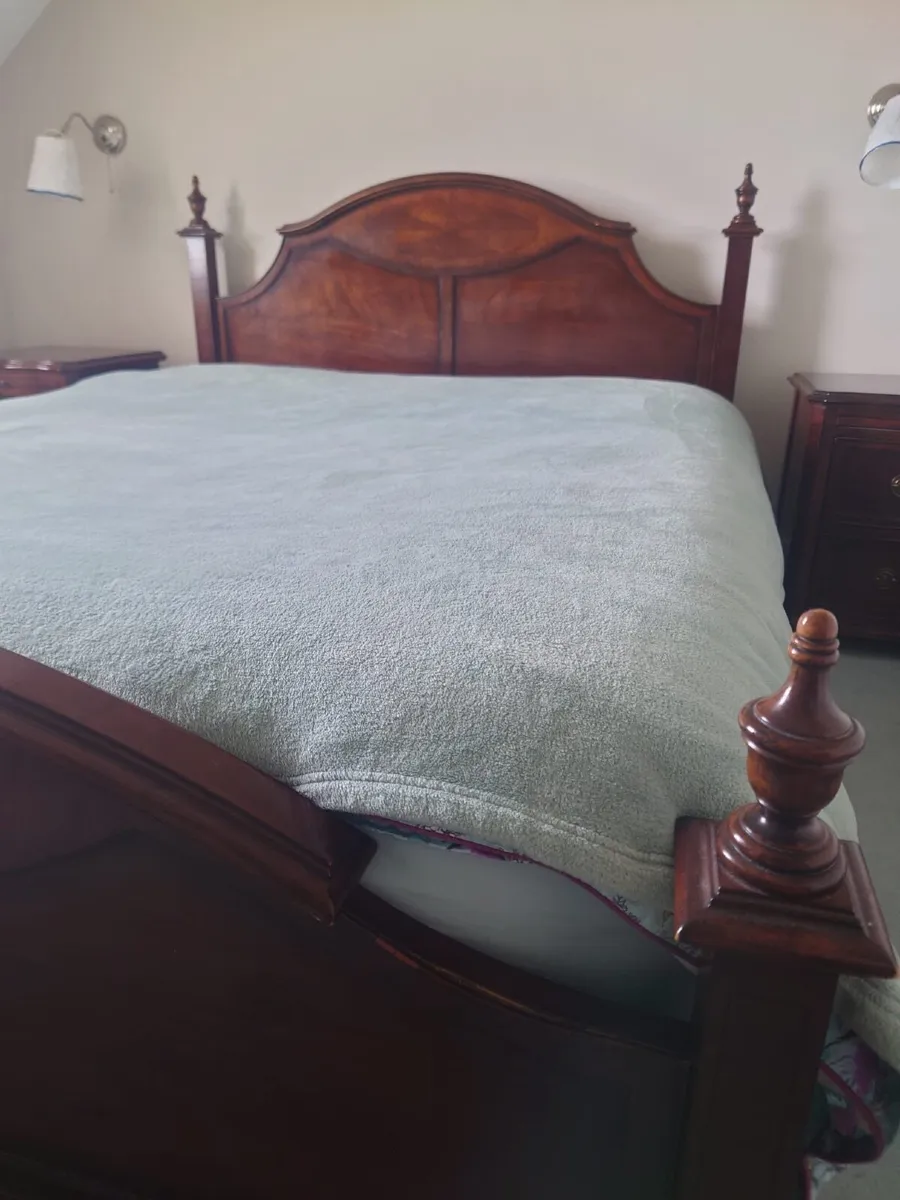 Mahogany Bed - Image 1