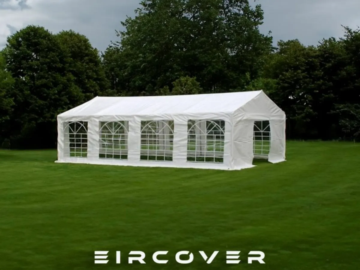 Marquee 5m x 8m PE cover (16' - 26') FREE Delivery - Image 3