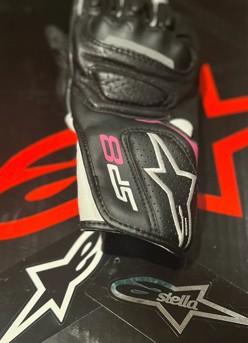 Alpinestars SP8 STELLA Motorcycle Gloves Women’s - Image 3