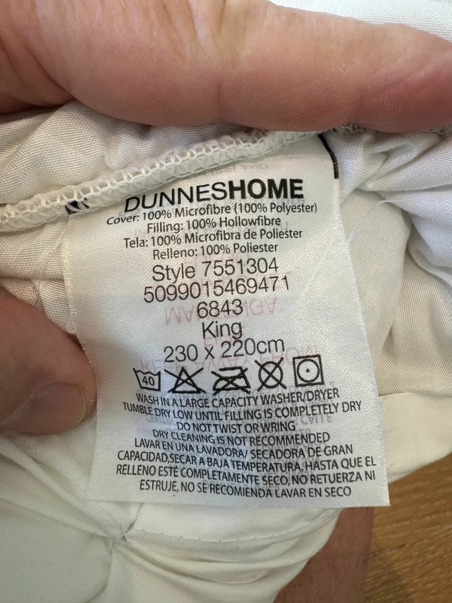 Duvet and Duvet Cover Gently Used - Image 3