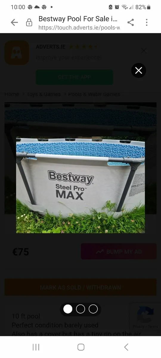 Bestway pool - Image 1