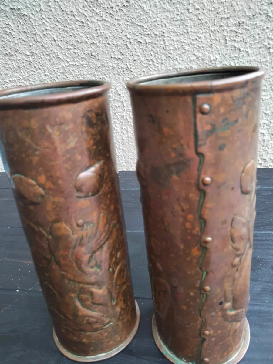 Newlyn Copper Vases - Image 2