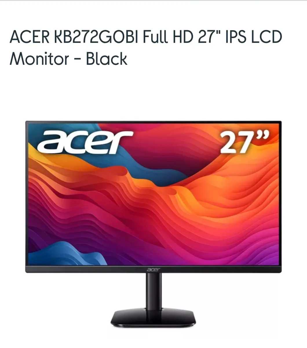 Acer 27 " inch monitor - Image 1