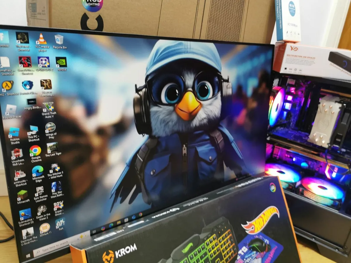 GAMING COMPUTER MONITOR 1 TB SSD 10 FANS LED - Image 2