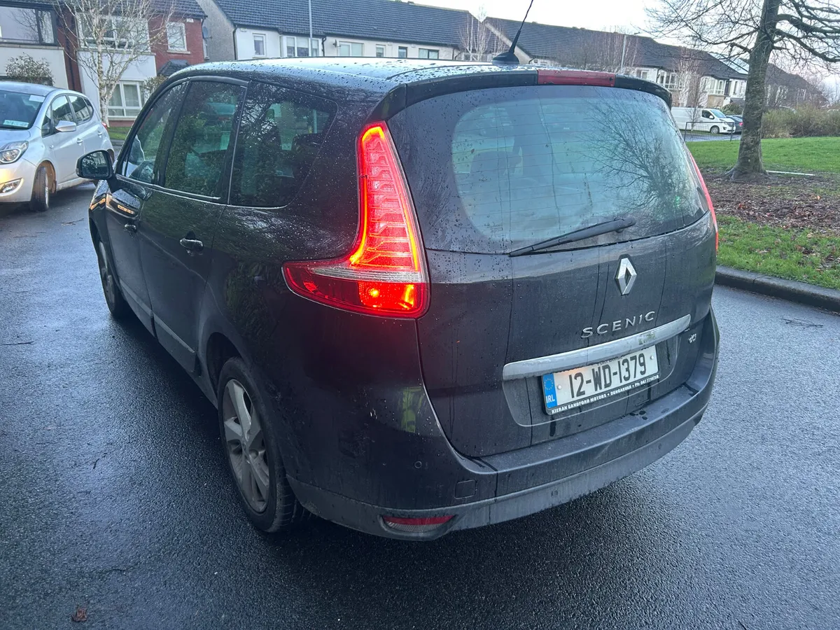 Renault Grand Scenic 2012.Low miles .7 Seater.NCT - Image 2