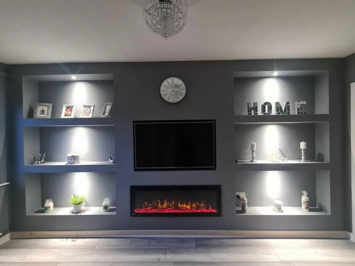 50" Electric fireplace insert. FREE delivery - Image 1
