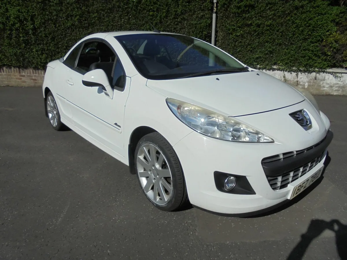 2010 Peugeot 207 CC 1.6 petrol,  manual  mot'd - Image 3