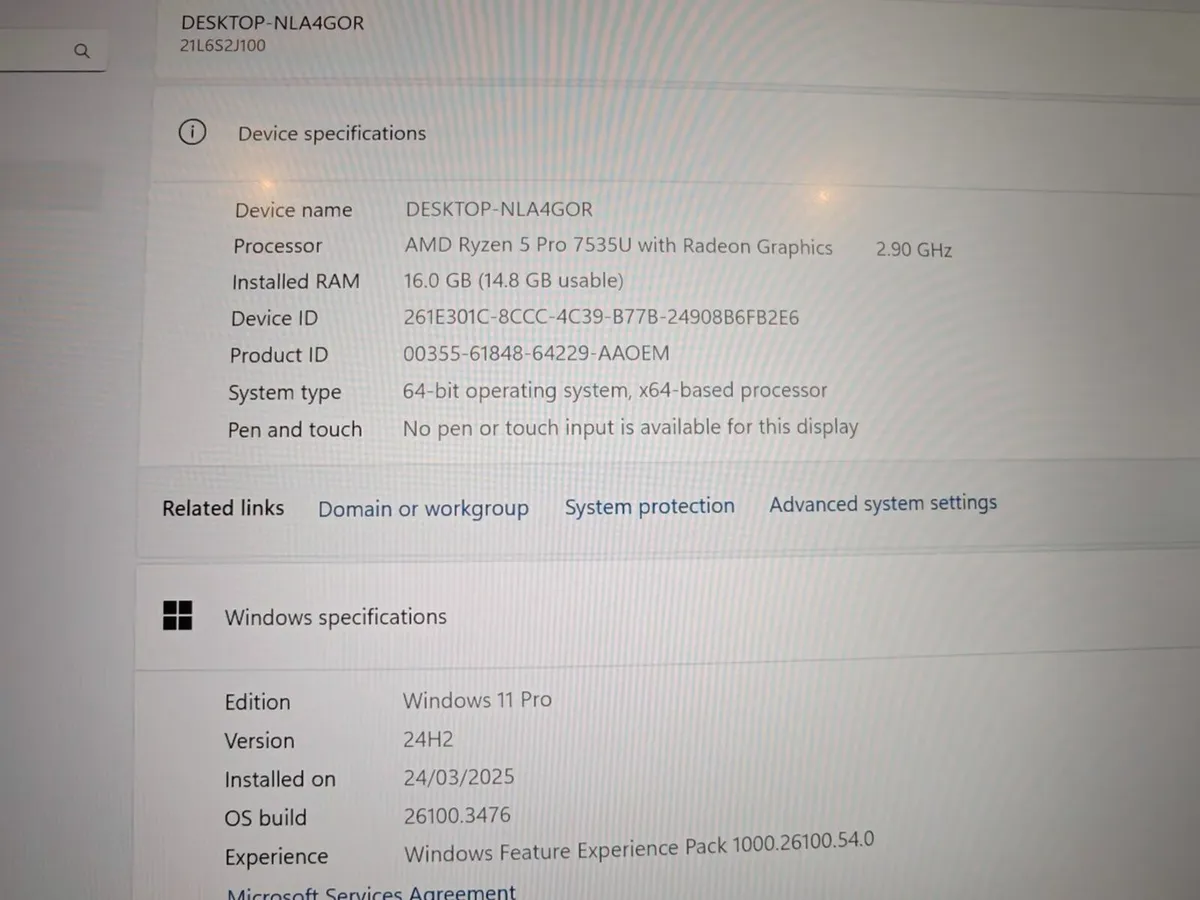 Lenovo ThinkPad L14 Gen5 Laptop | AMD Ryzen 5 Pro - Image 3