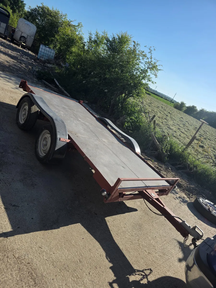 11ft 6 x5ft 6 flat bed trailer - Image 1