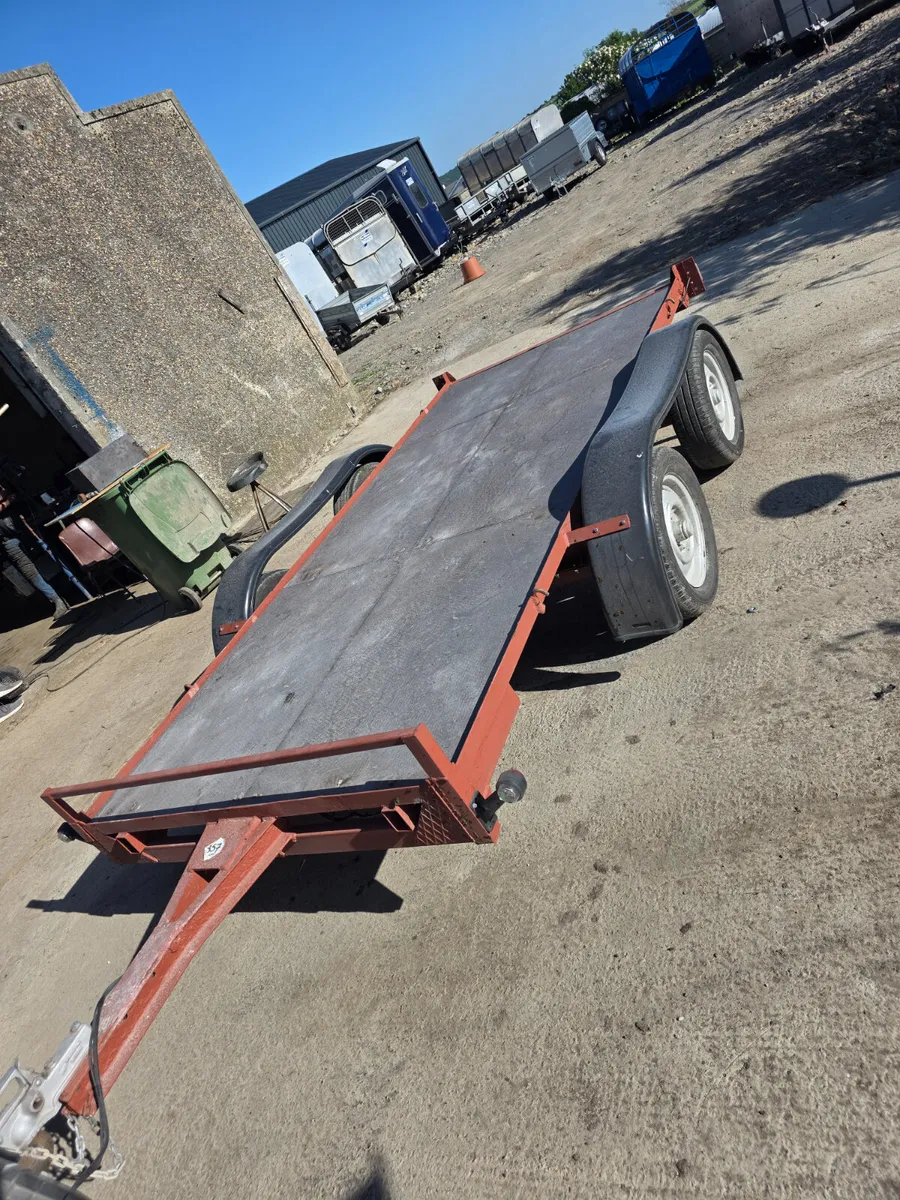11ft 6 x5ft 6 flat bed trailer - Image 2