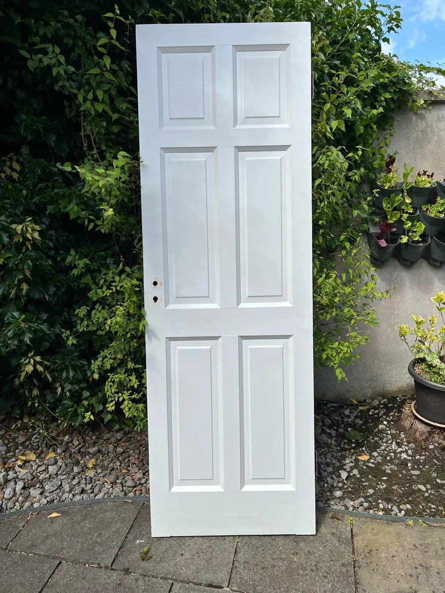 Solid pine doors x 3