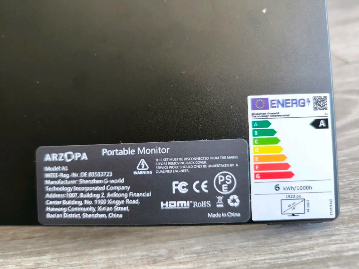 Portable monitor 15.6 - Image 3
