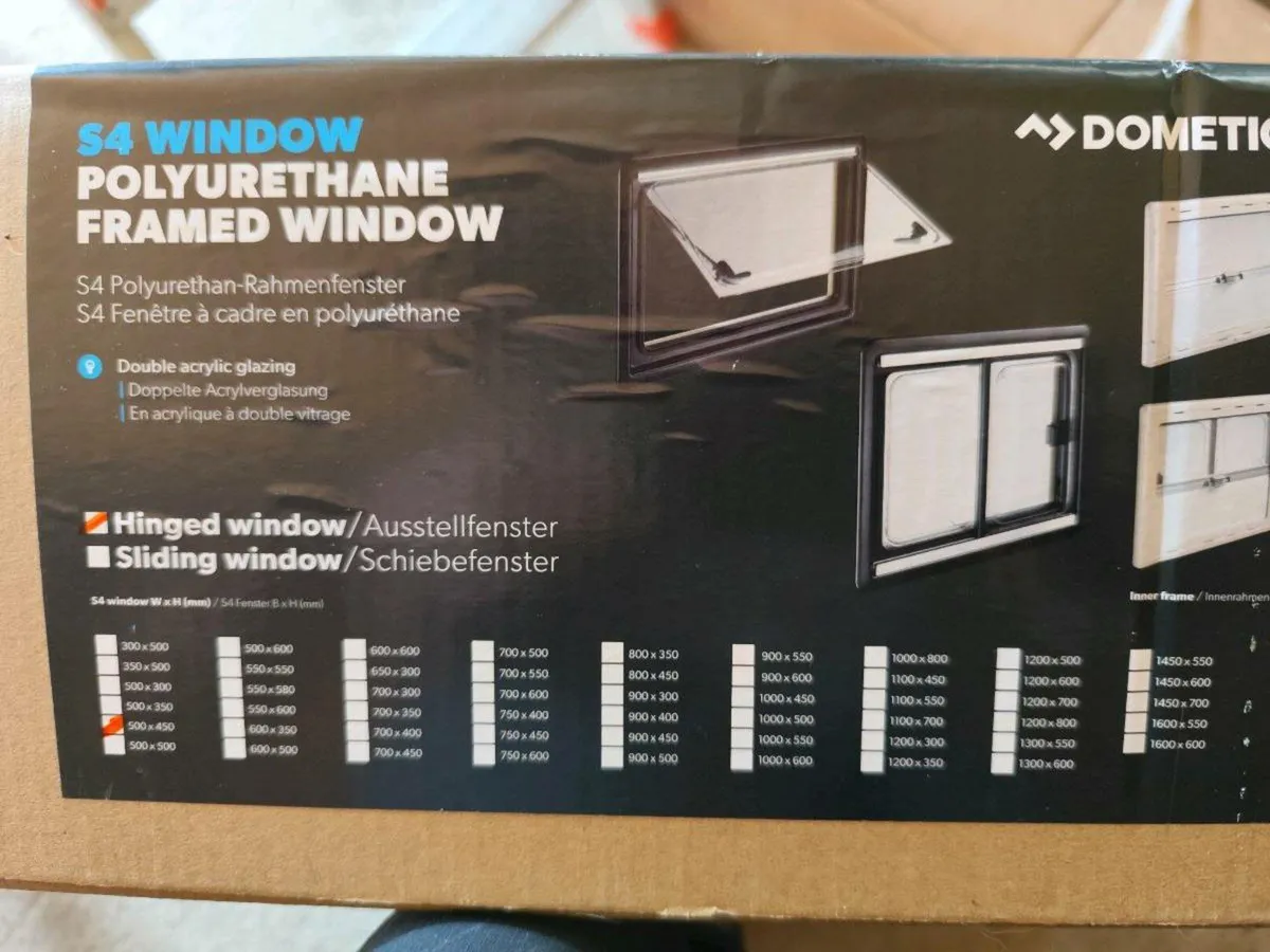 Campervan van Windows. Ducato Cross Member, TV - Image 1