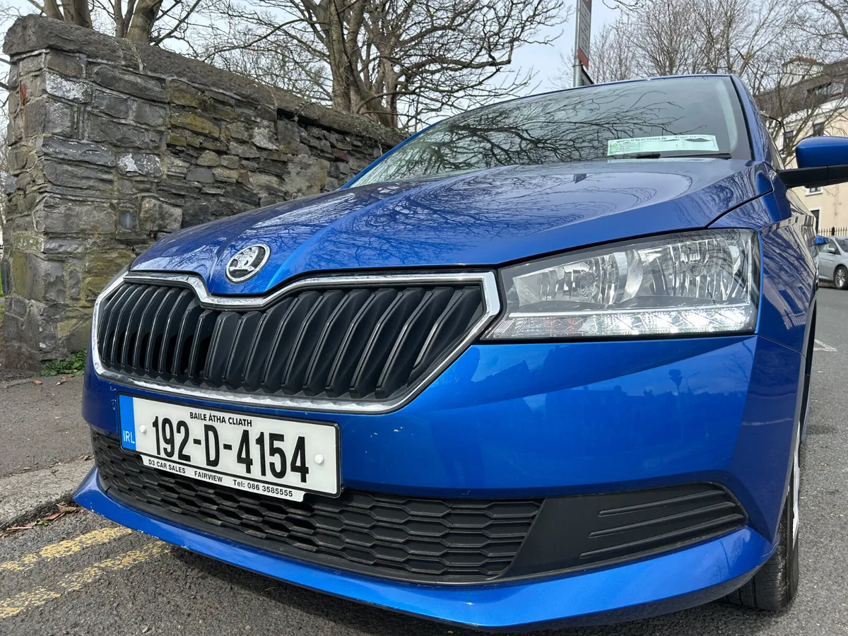 2019 SKODA FABIA PETROL NCT JANUARY 2027 - Image 1