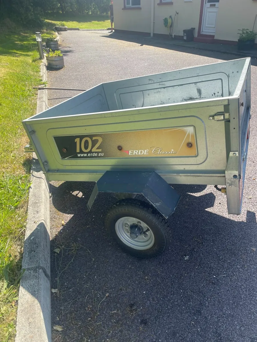 Erde 102 Trailer with cover - Image 4