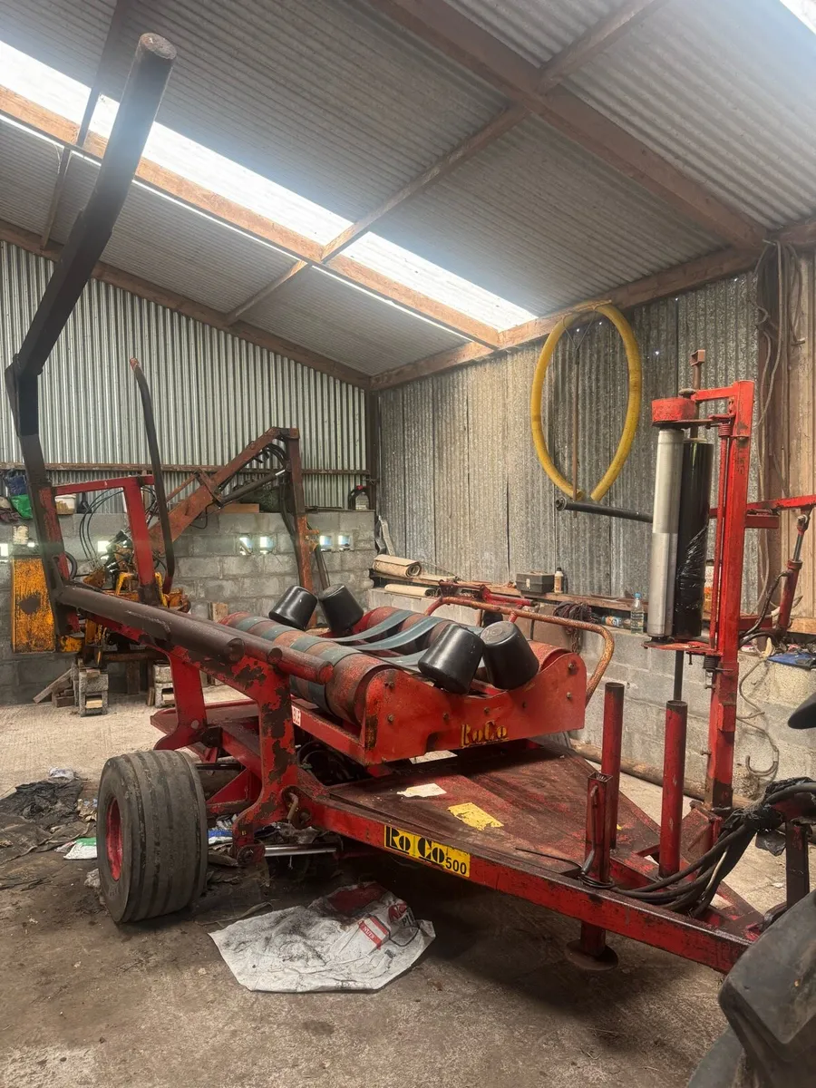 Roco Wrapper and Fleming bale stacker - Image 4