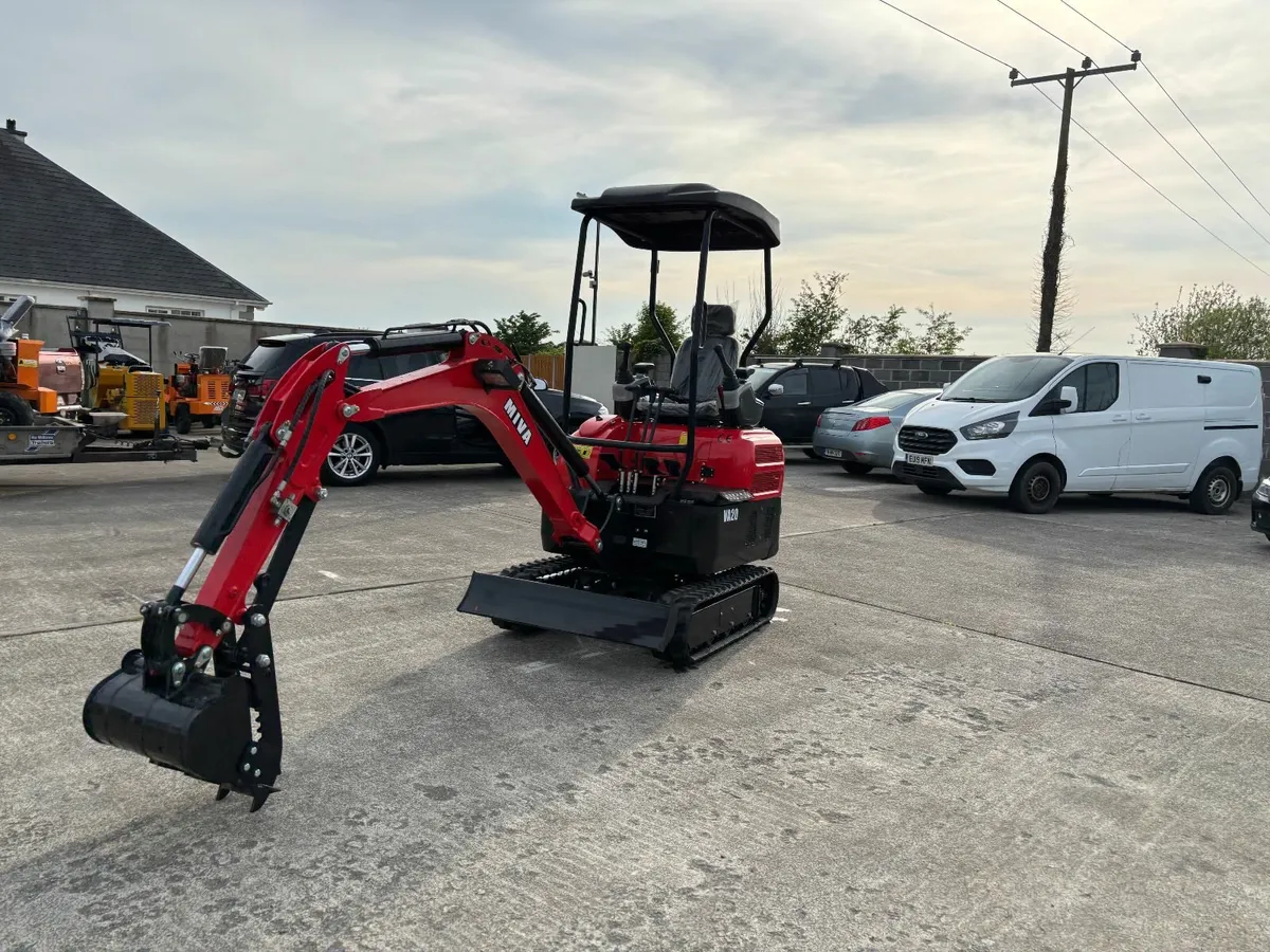 New Unused 2 Ton MIVA Mini Excavator... - Image 3