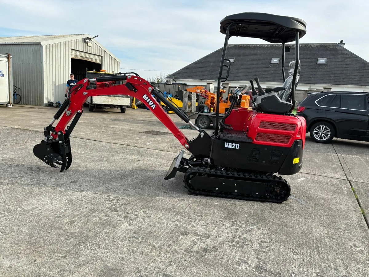 New Unused 2 Ton MIVA Mini Excavator... - Image 1