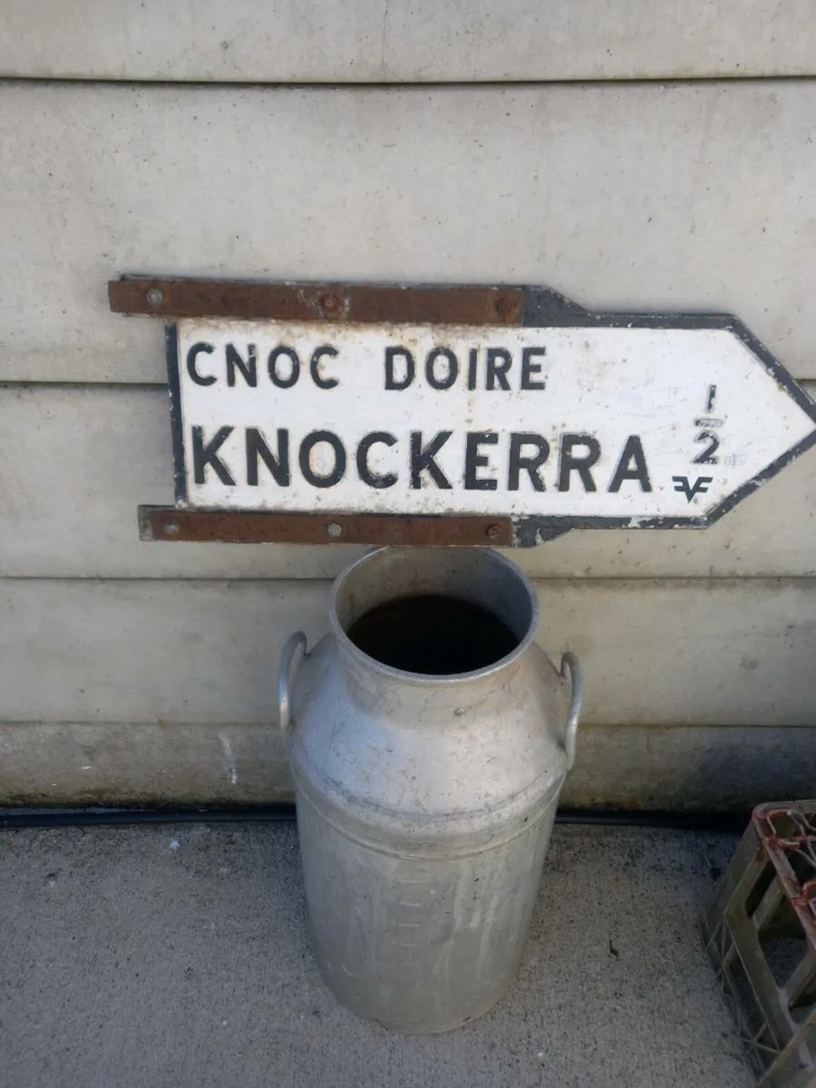 Original Road sign - Image 1