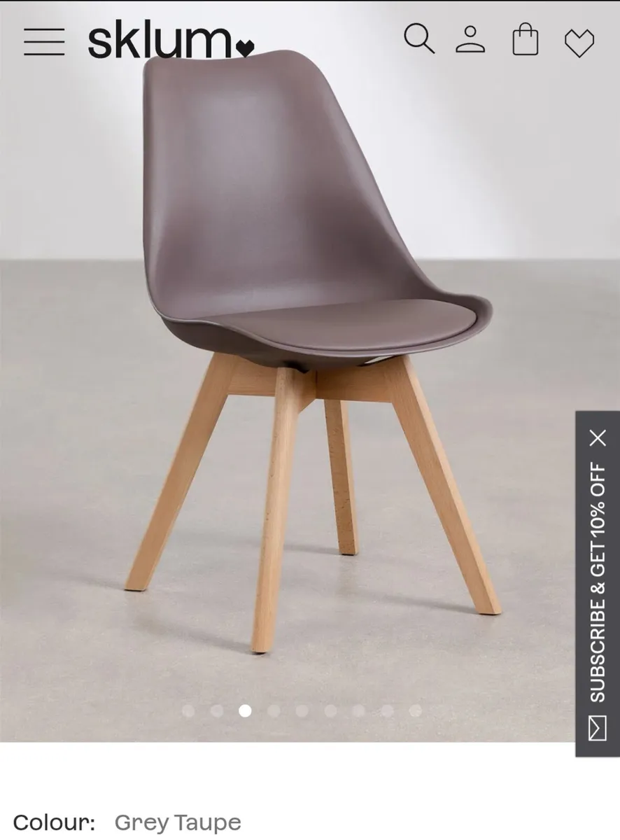 3 NEW chairs SKLUM - Image 1