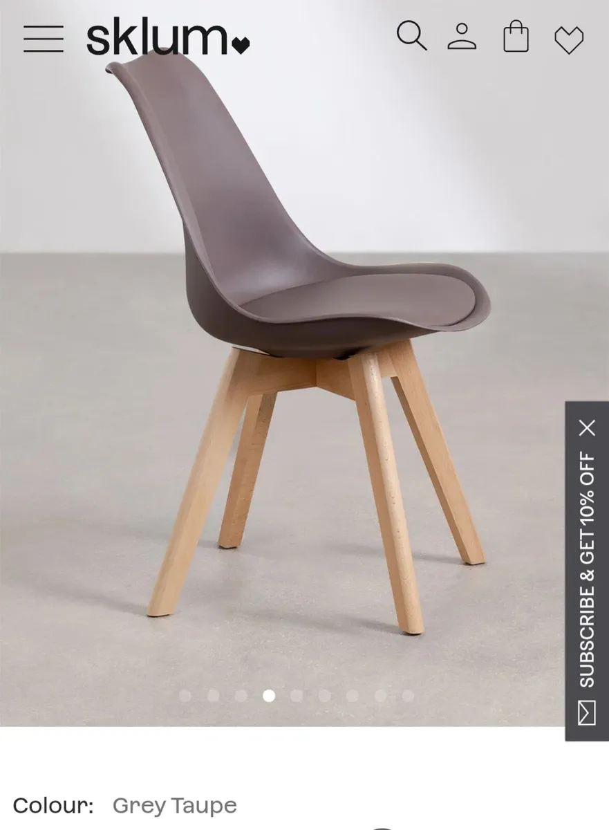 3 NEW chairs SKLUM - Image 2