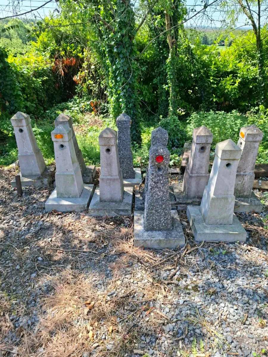 Concrete bollards