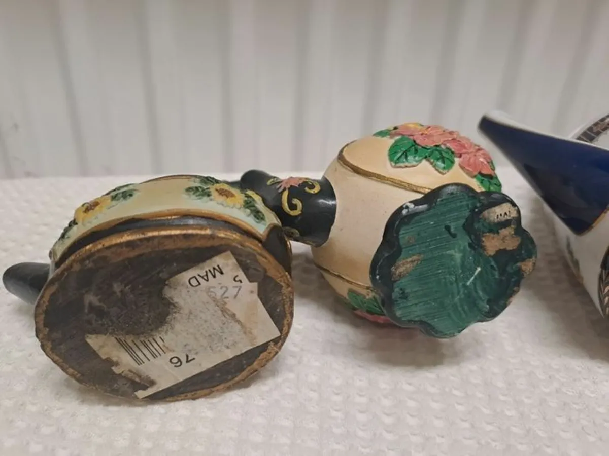 5 vintage miniature teapots - Image 4