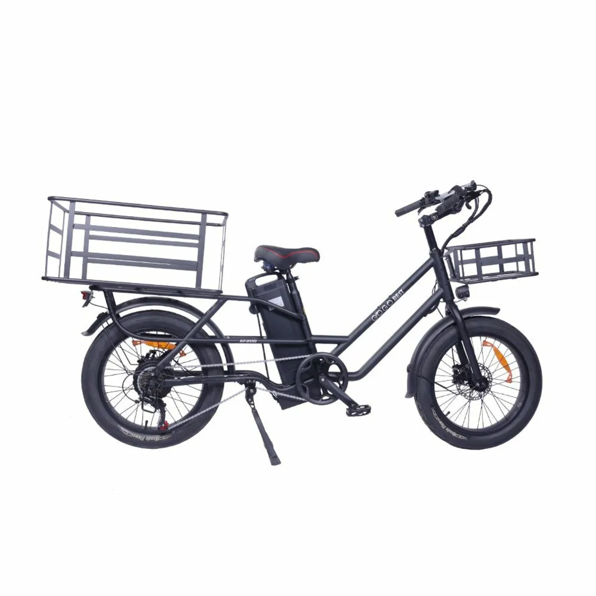 GOGOBEST GF200 CARGO Electric City Bike - Image 3