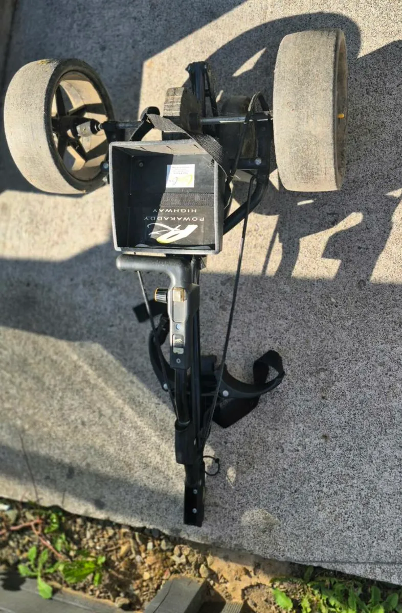 powakaddy highway electrical golf trolley working - Image 2