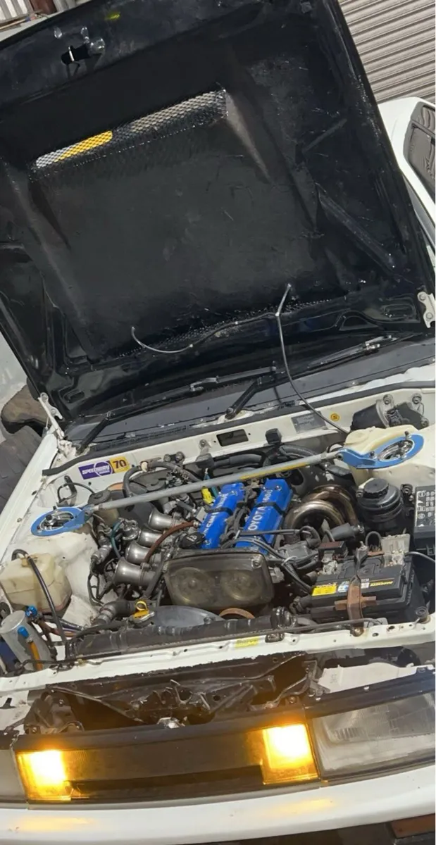 Ae86 16v big bore engine and box