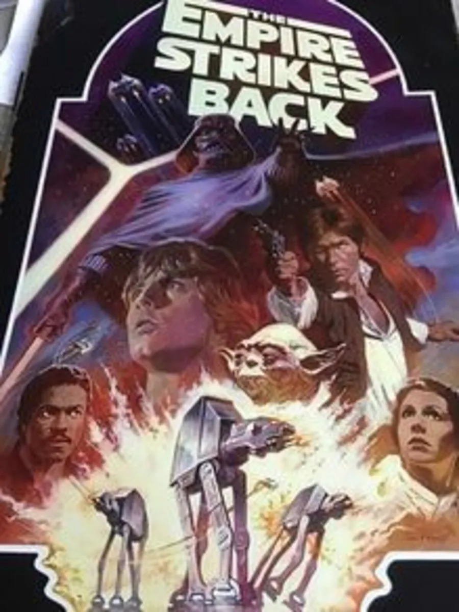 Star Wars - The Empire Strikes Back - Metal Plaque