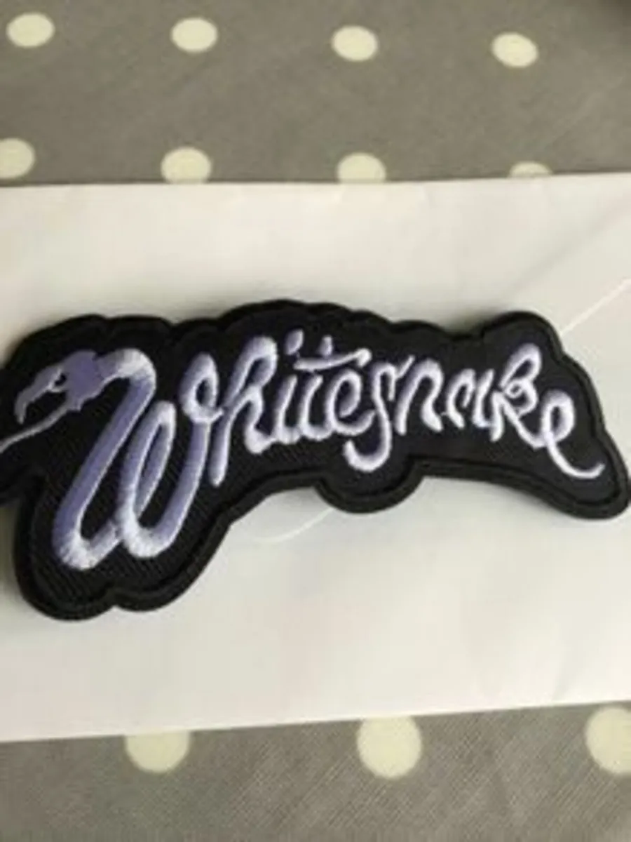 Whitesnake Iron on/Sew on Patch