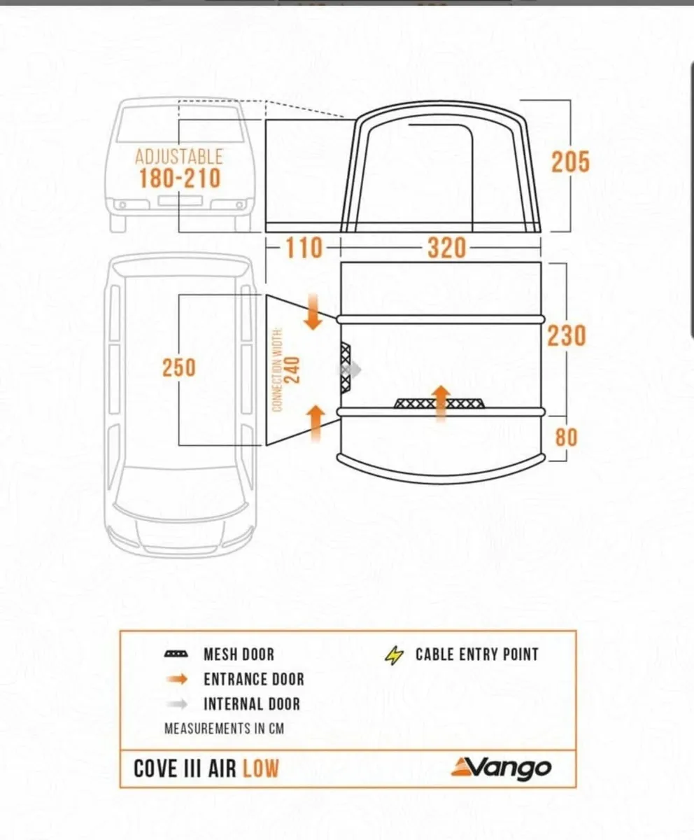 Vango cove 2 air awning - Image 4