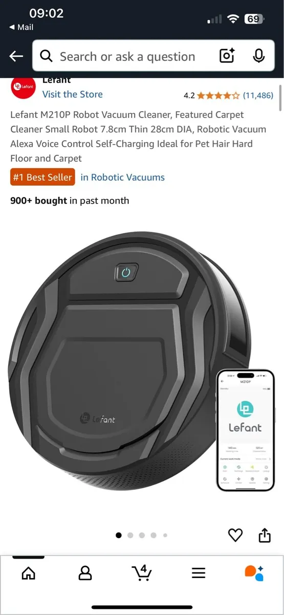 Robot Vacuum Cleaner - Image 3
