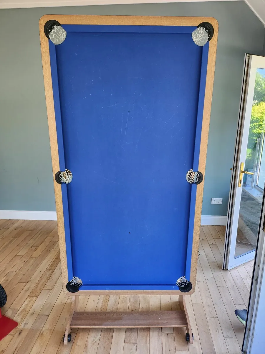 Riley 6ft Folding PoolTable with Table Tennis Top - Image 2