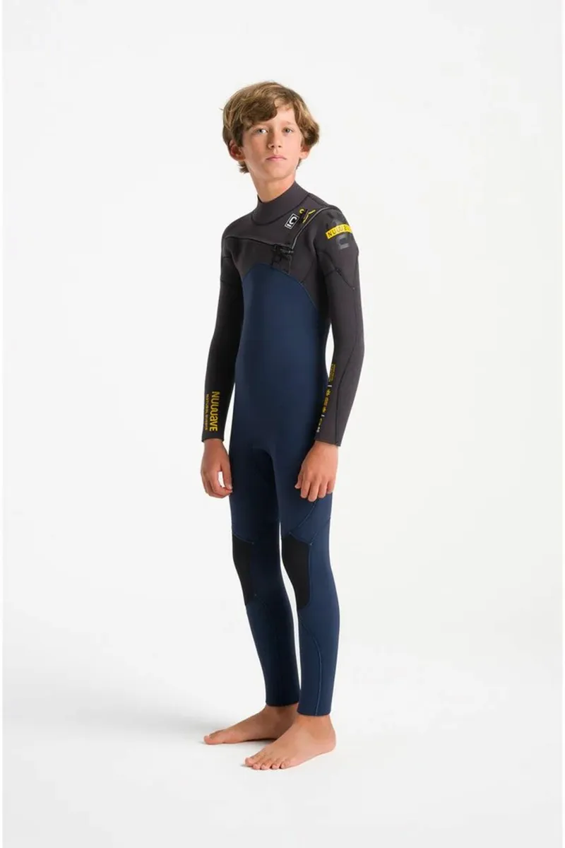 C-Skins NuWave Session 4:3 Junior ChestZip Wetsuit - Image 3