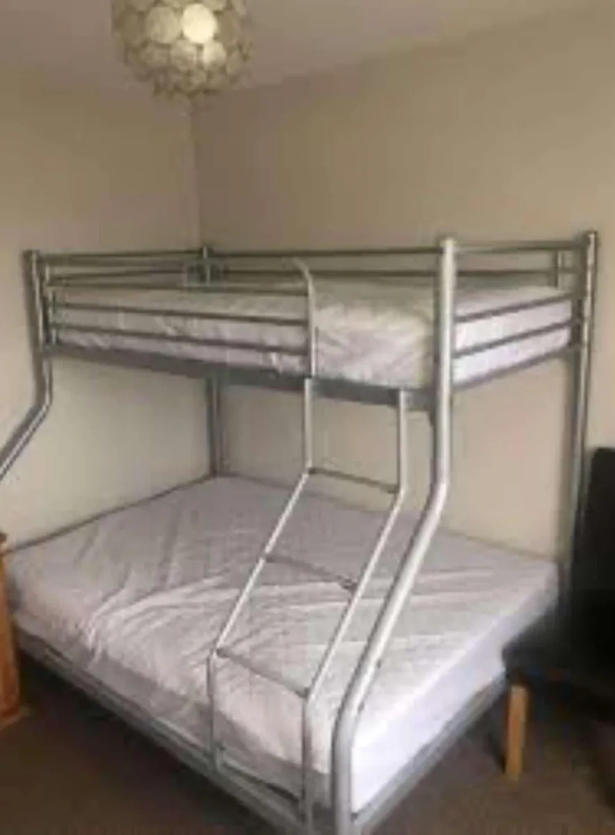 Tripe steel bunkbed