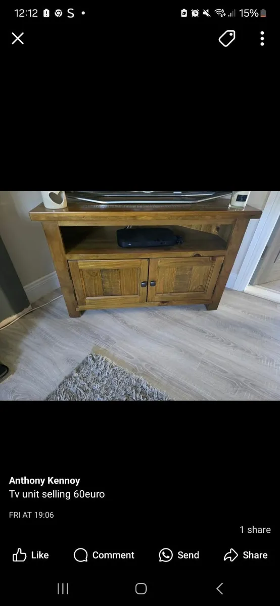 Wood Tv stand