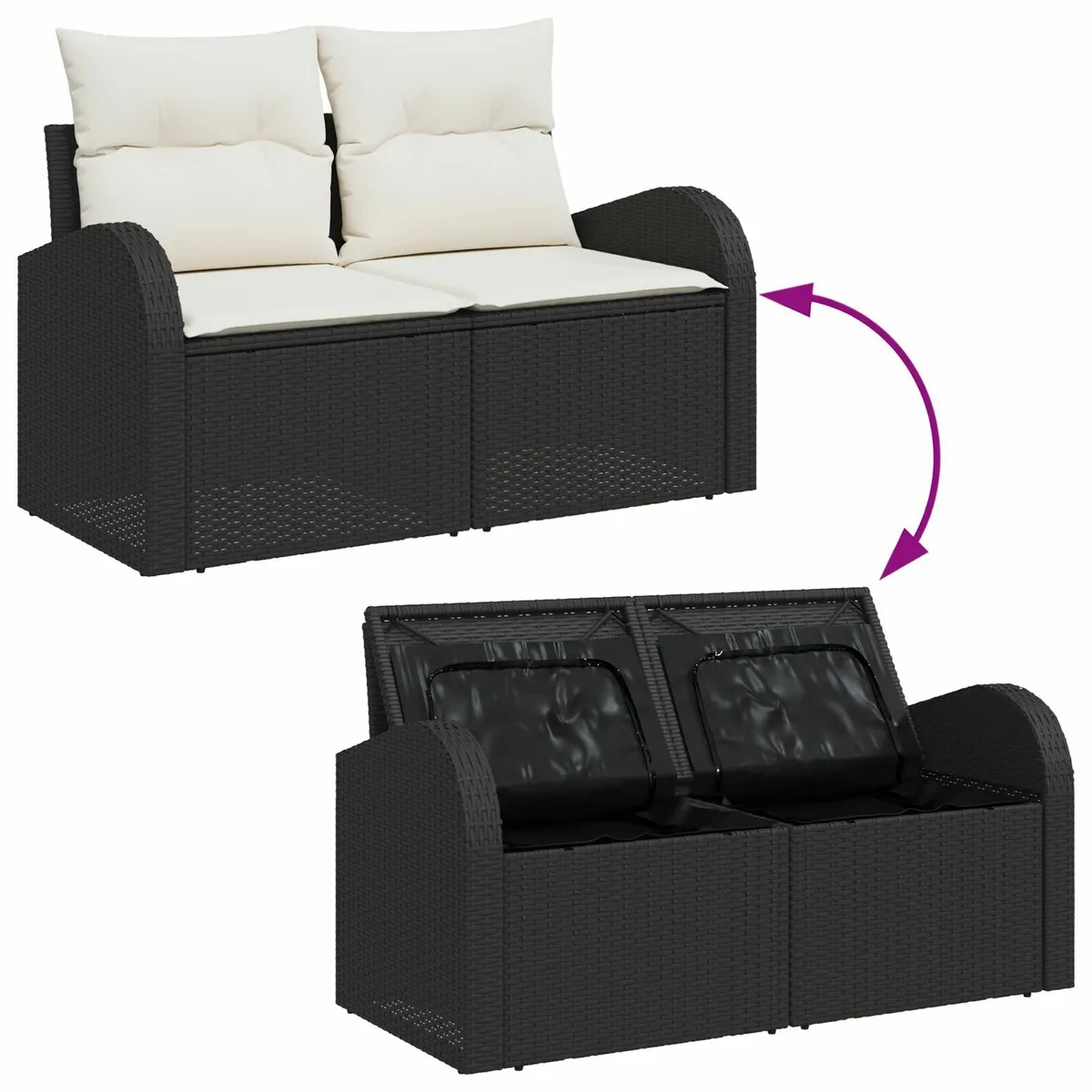 [Free P&P] New 2 Seater Outdoor Garden Sofa - Image 3