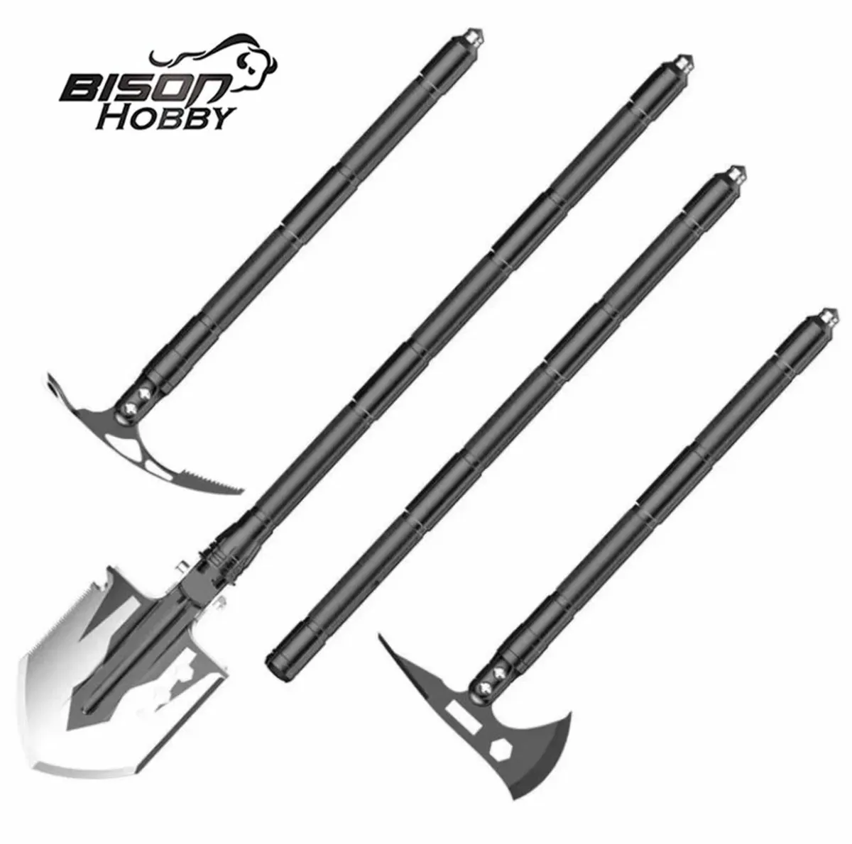 Multifunctional folding shovel and axle kit - Image 2