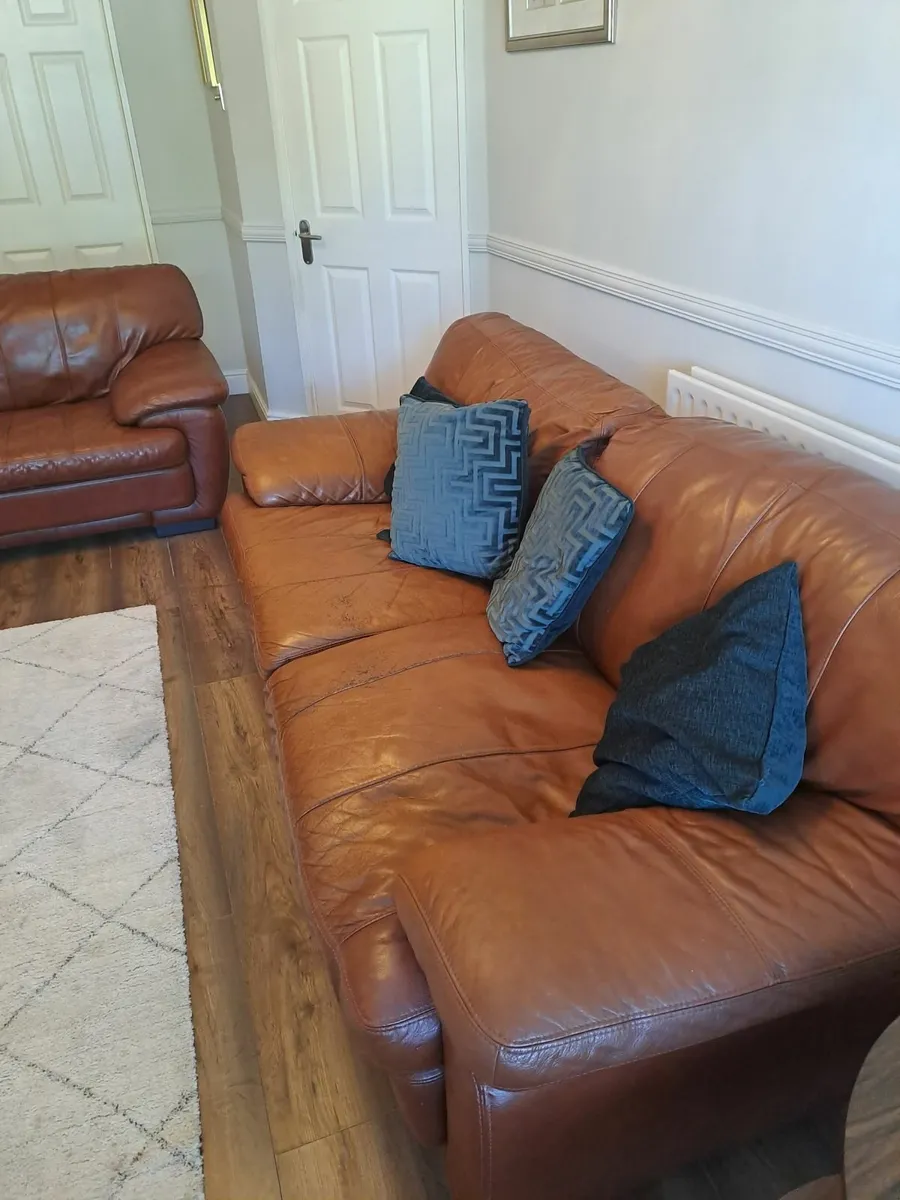 Suite of furniture LEATHER - Image 2