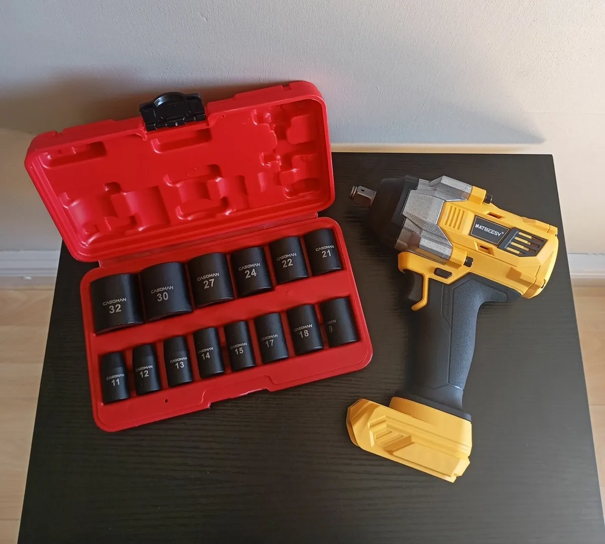 1/2" Wrench Impact Gun & Sockets - Image 1