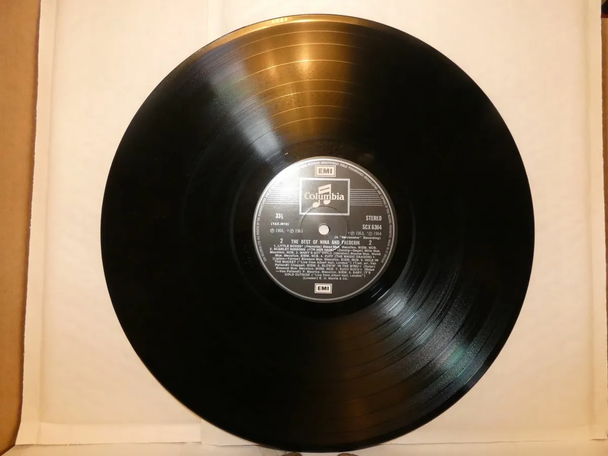 THE BEST OF NINA AND FREDERIK 1966 UK PRESSING LP - Image 4
