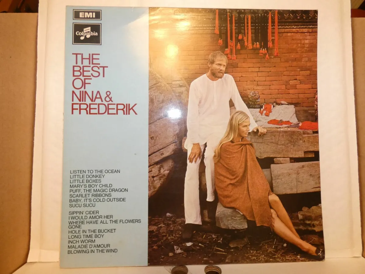 THE BEST OF NINA AND FREDERIK 1966 UK PRESSING LP - Image 1