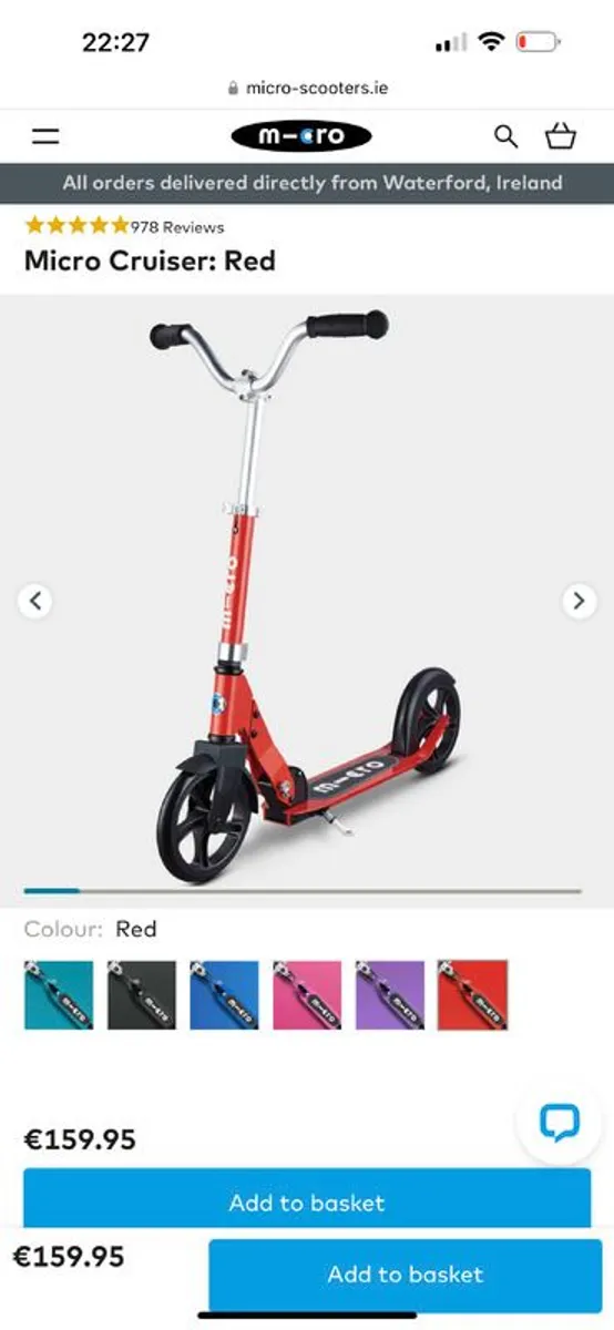 Kids Micro Scooter Cruiser - Image 2