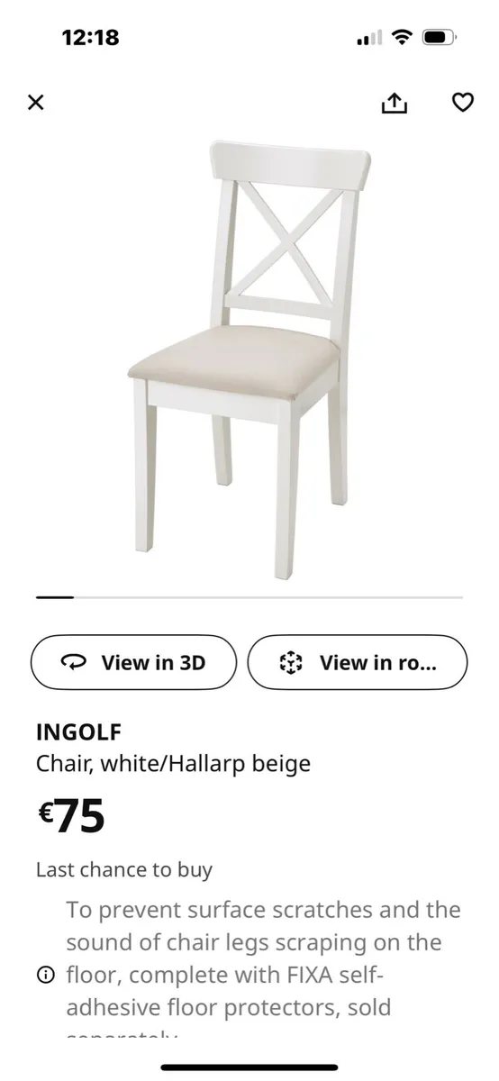 Dining Table and Chairs - Image 3