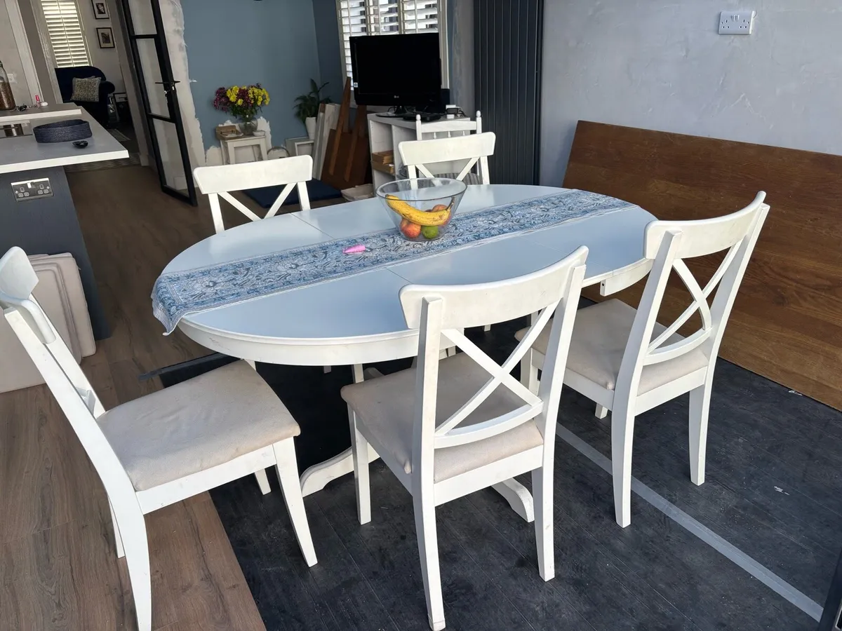 Dining Table and Chairs - Image 1