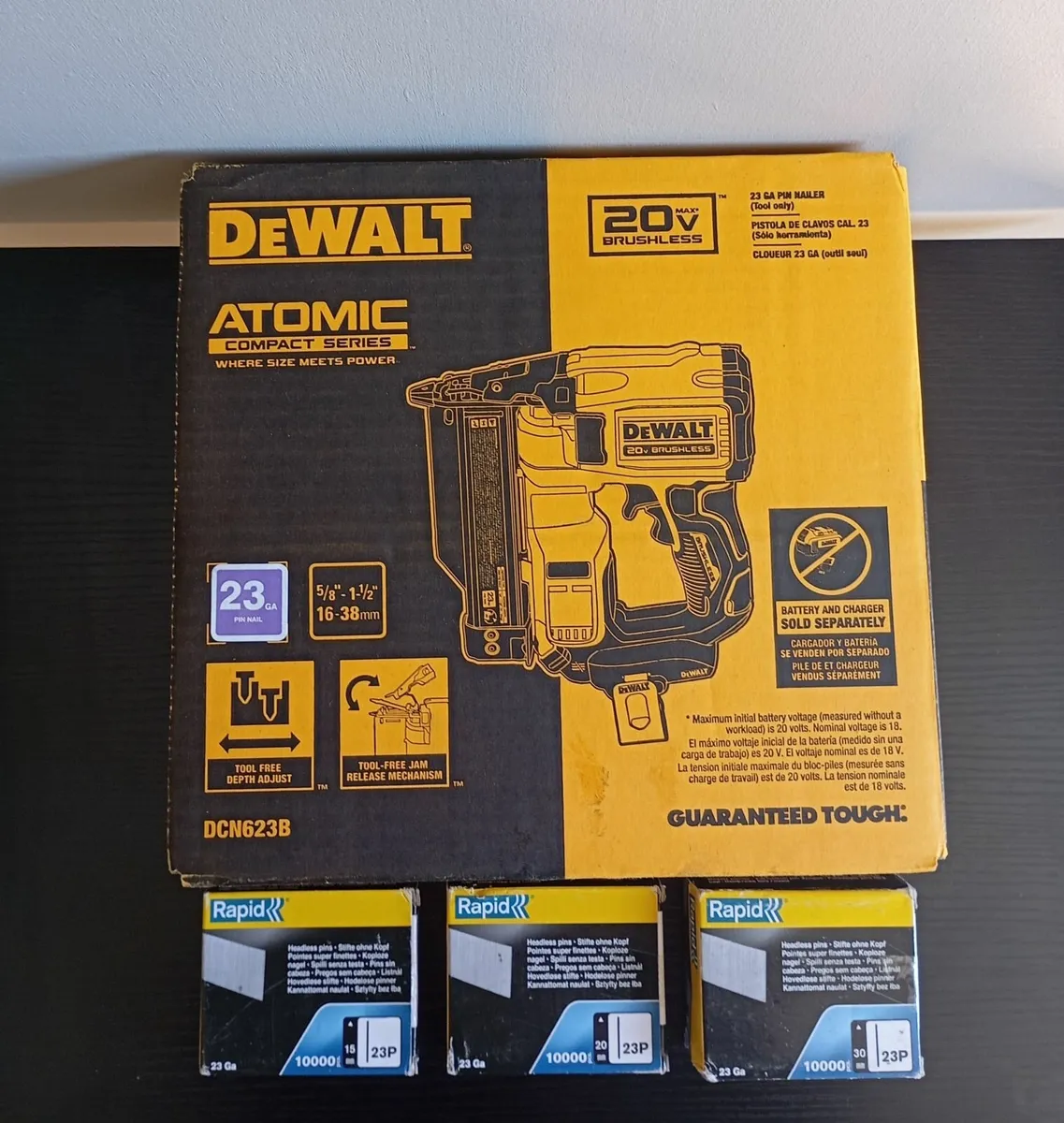 DeWalt 23gauge Finish Nailer - Image 1