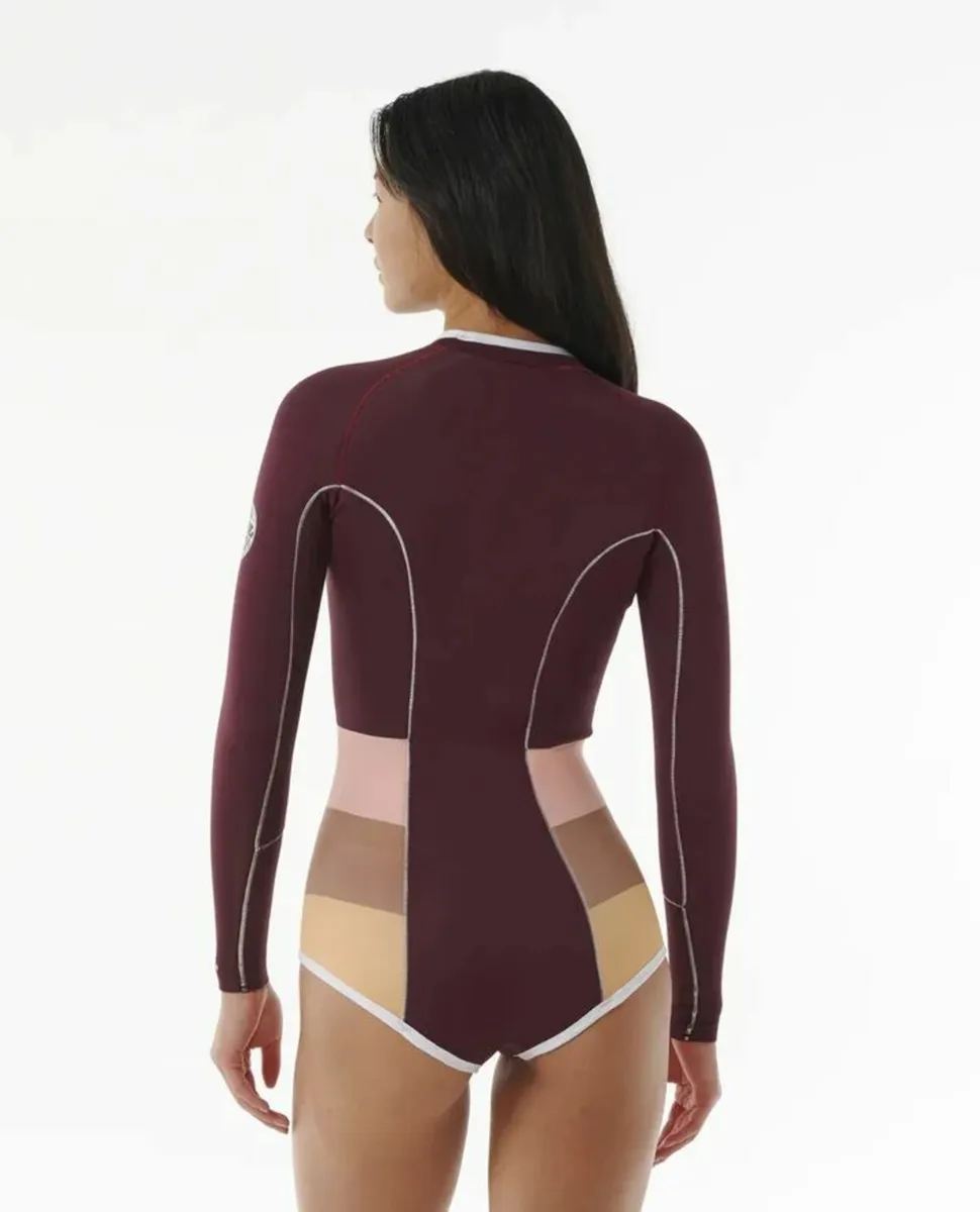 Rip Curl G Bomb Long Sleeve Spring Hi Cut Ladies - Image 4